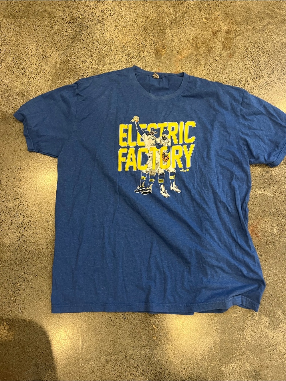 Electric Factory Graphic Tee Seattle Mariners- Blue